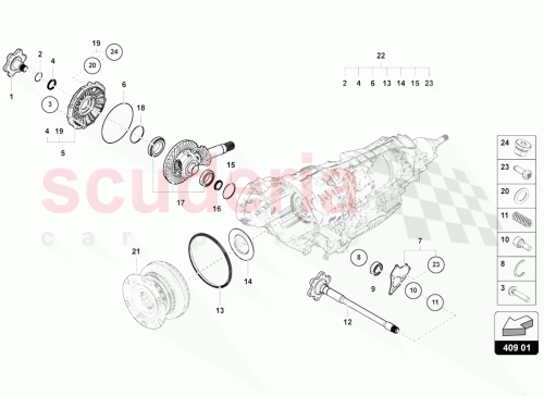 Part Diagram for Lamborghini 01V409380