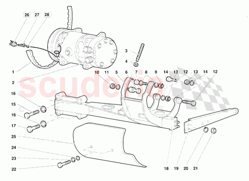 Part Diagram for Lamborghini 008101035