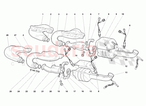 Part Diagram for Lamborghini 0044003570