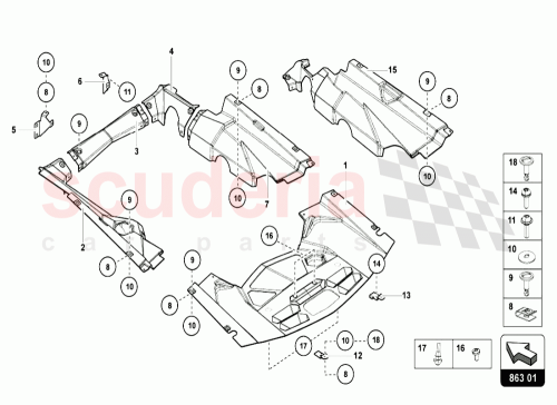 Part Diagram for Lamborghini 470103933A