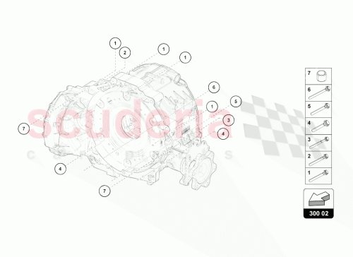Part Diagram for Lamborghini N91129601