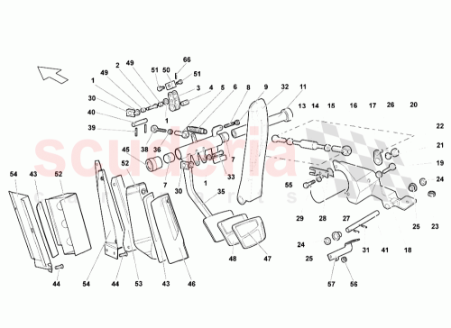 Part Diagram for Lamborghini 400721651A