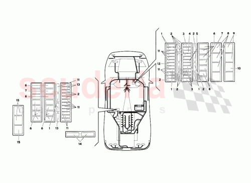Part Diagram for Lamborghini 006138331