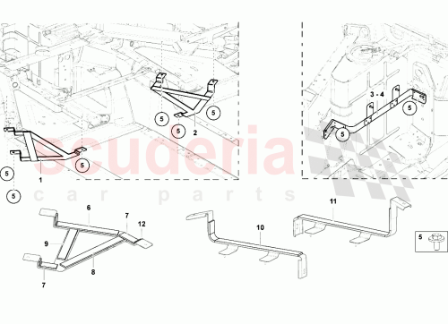 Part Diagram for Lamborghini 470201069A