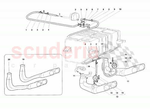 Part Diagram for Lamborghini 004437811