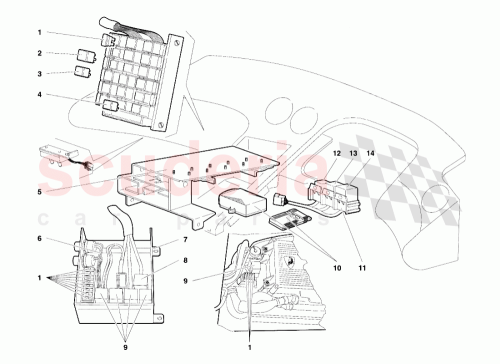 Part Diagram for Lamborghini 006319913