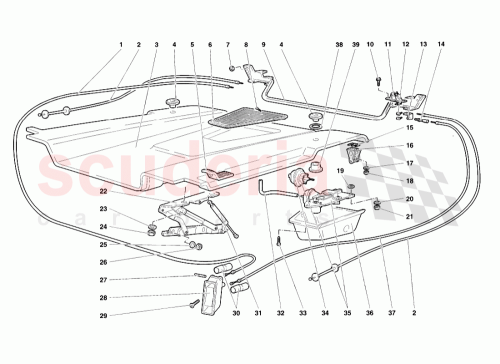 Part Diagram for Lamborghini 009960263