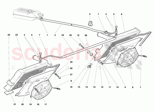 Part Diagram for Lamborghini 001735035