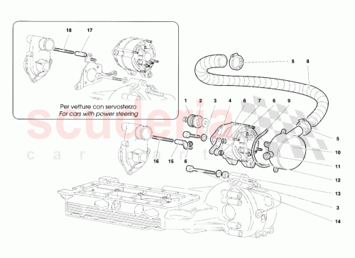 Part Diagram for Lamborghini 008301040