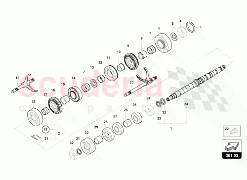 Part Diagram for Lamborghini 0CE311235A