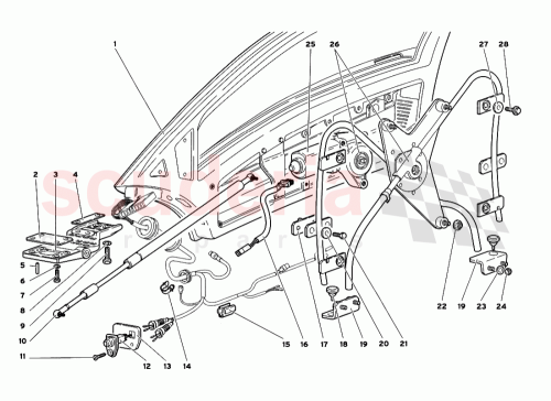 Part Diagram for Lamborghini 0072004754