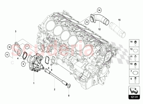 Part Diagram for Lamborghini N10689302