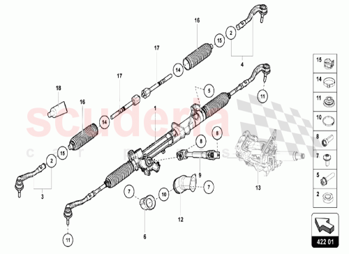 Part Diagram for Lamborghini 471422061K