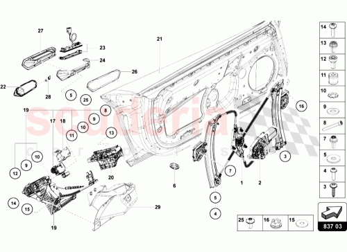 Part Diagram for Lamborghini 470837397D