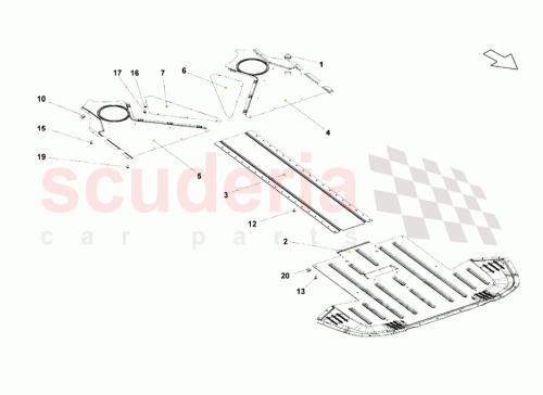 Part Diagram for Lamborghini N90968601