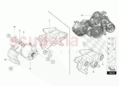 Part Diagram for Lamborghini 07M903137E