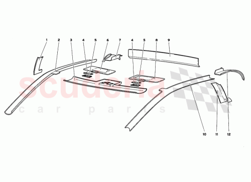 Part Diagram for Lamborghini 009458067