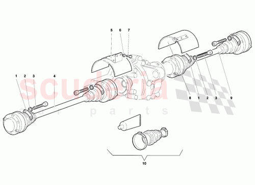 Part Diagram for Lamborghini 002535051