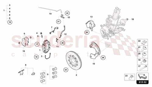 Part Diagram for Lamborghini 47B611760B