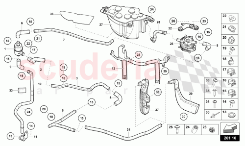 Part Diagram for Lamborghini 470201801A