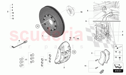Part Diagram for Lamborghini 470615108D