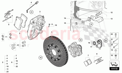 Part Diagram for Lamborghini 470698451C