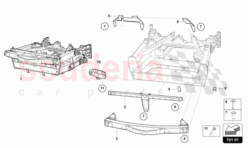 Part Diagram for Lamborghini 470898045