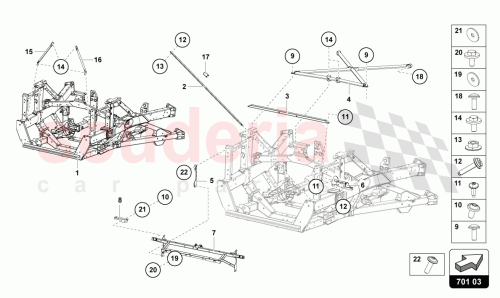 Part Diagram for Lamborghini 470814185E