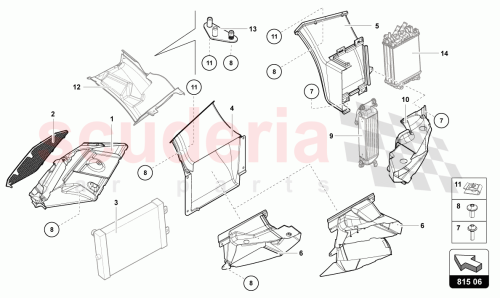 Part Diagram for Lamborghini 470122123G