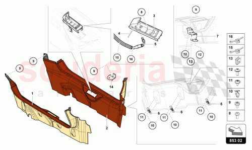 Part Diagram for Lamborghini 470854904K