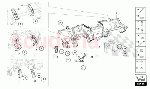 Part Diagram for Lamborghini 472971858