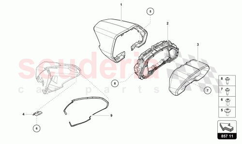 Part Diagram for Lamborghini 471858277C