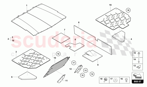 Part Diagram for Lamborghini 471864781A
