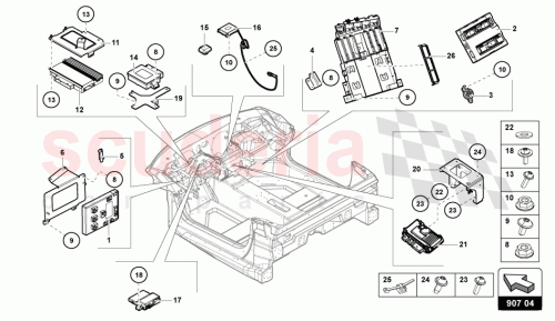 Part Diagram for Lamborghini 472035535