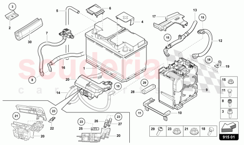 Part Diagram for Lamborghini 470915459