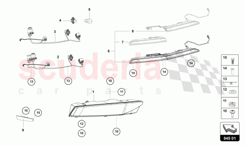 Part Diagram for Lamborghini 470945095H