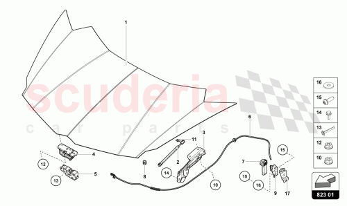 Part Diagram for Lamborghini 475823480
