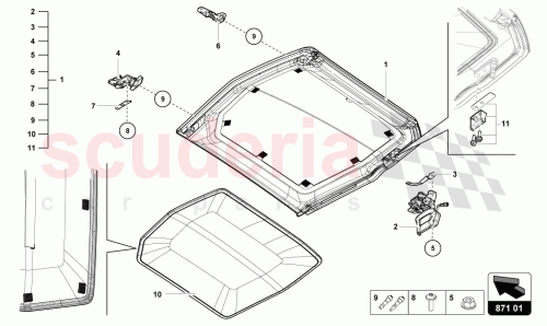 Part Diagram for Lamborghini 470827053