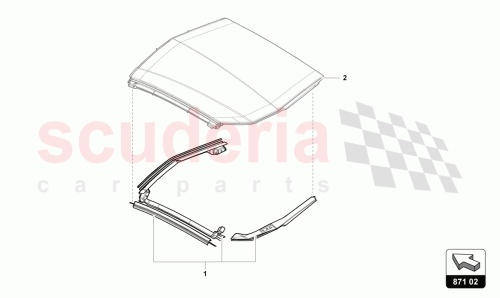 Part Diagram for Lamborghini 475817668D