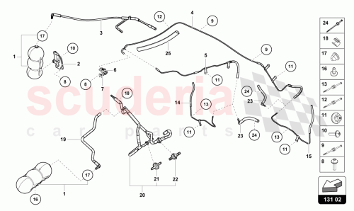 Part Diagram for Lamborghini N10697201
