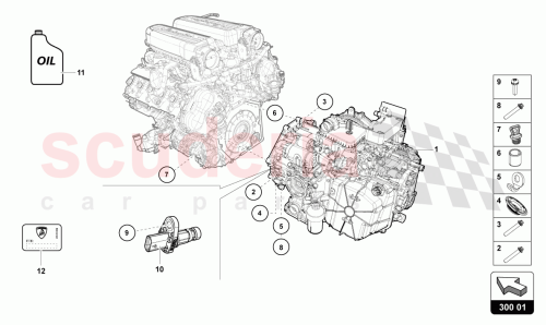 Part Diagram for Lamborghini 06H115418AA