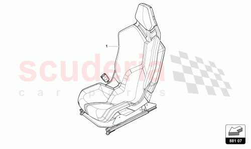 Part Diagram for Lamborghini 4T0860008D