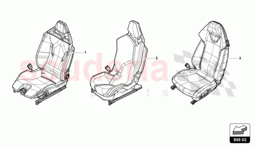Part Diagram for Lamborghini 4T0882011A