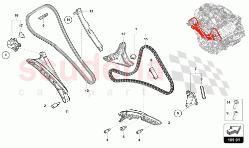 Part Diagram for Lamborghini 06M109513J