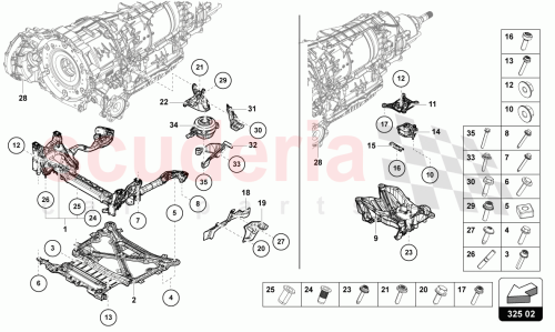 Part Diagram for Lamborghini 4M0399315AA
