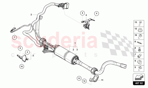 Part Diagram for Lamborghini WHT004890A