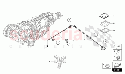 Part Diagram for Lamborghini N90681301