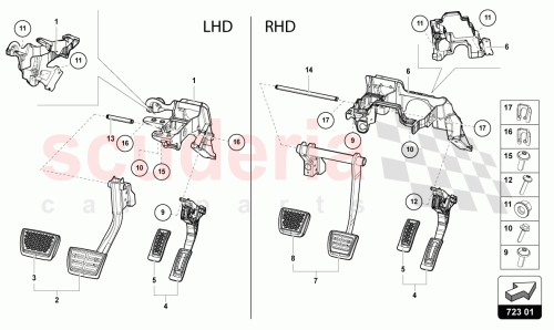 Part Diagram for Lamborghini N91148401