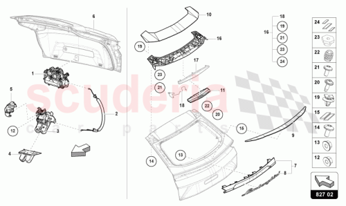 Part Diagram for Lamborghini 4ML853742C