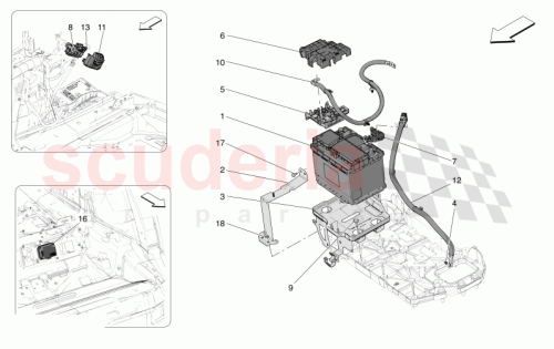 Part Diagram for Maserati 675001245